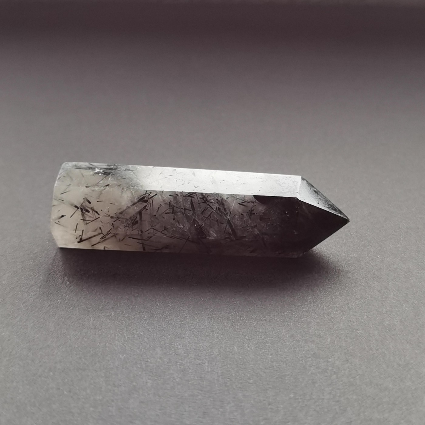 黑发晶 单尖柱 7