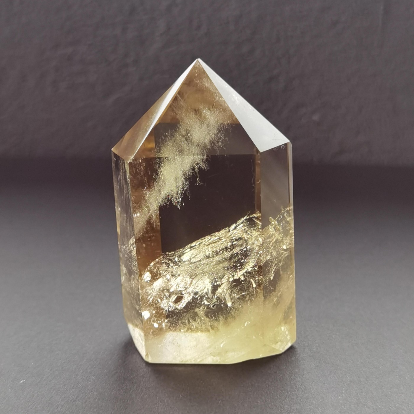 黄水晶 单尖柱 2