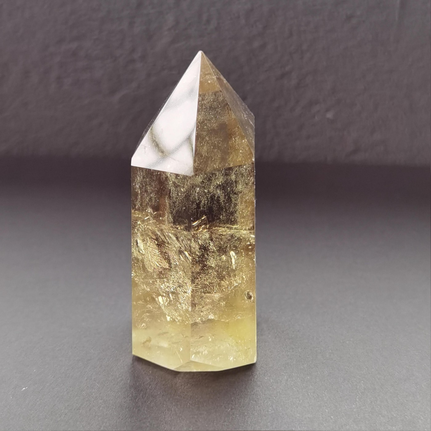黄水晶 单尖柱 3