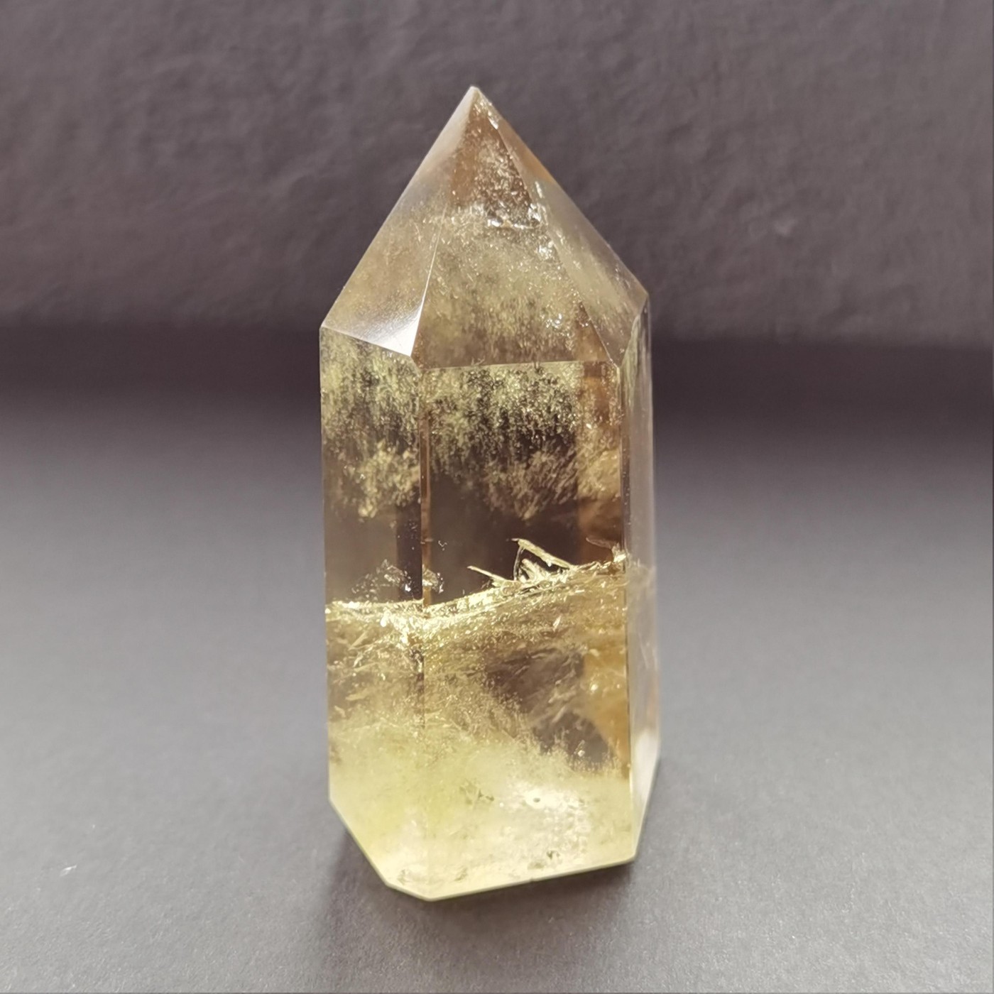 黄水晶 单尖柱 4