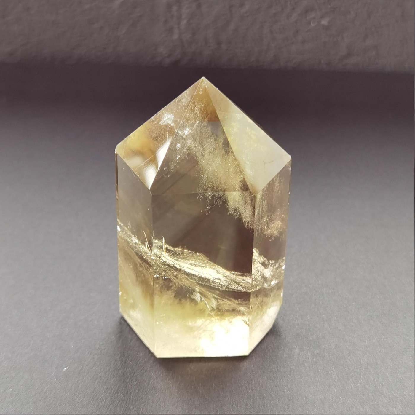 黄水晶 单尖柱 5